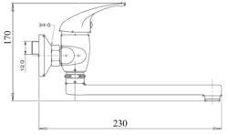 Novaservis Metalia 55076,0 dřezová 150mm - 2