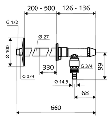 SCHELL 039970399 Venkovní nezámrzný ventil POLAR II - 2