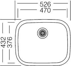 SINKS dřez Neptun 526 M - 2