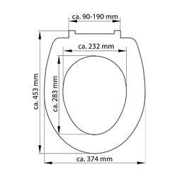 A-interiéry WC sedátko Old Wood 82368 duroplast soft close - 4